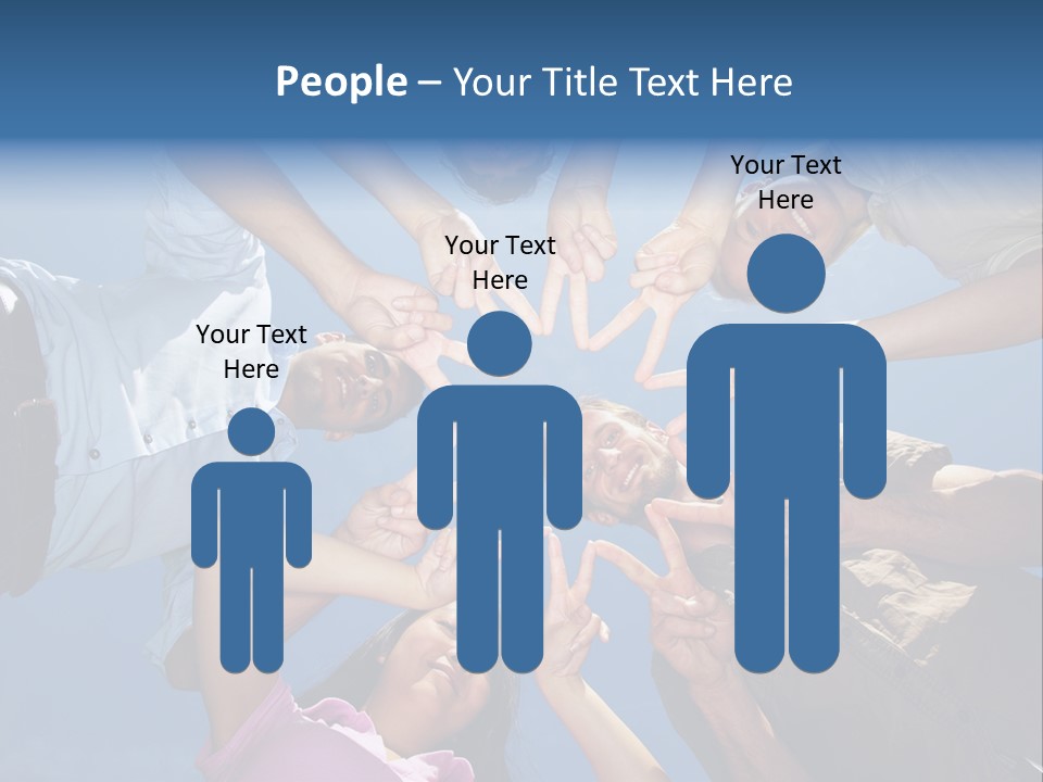 Hold Solidarity Symbol PowerPoint Template