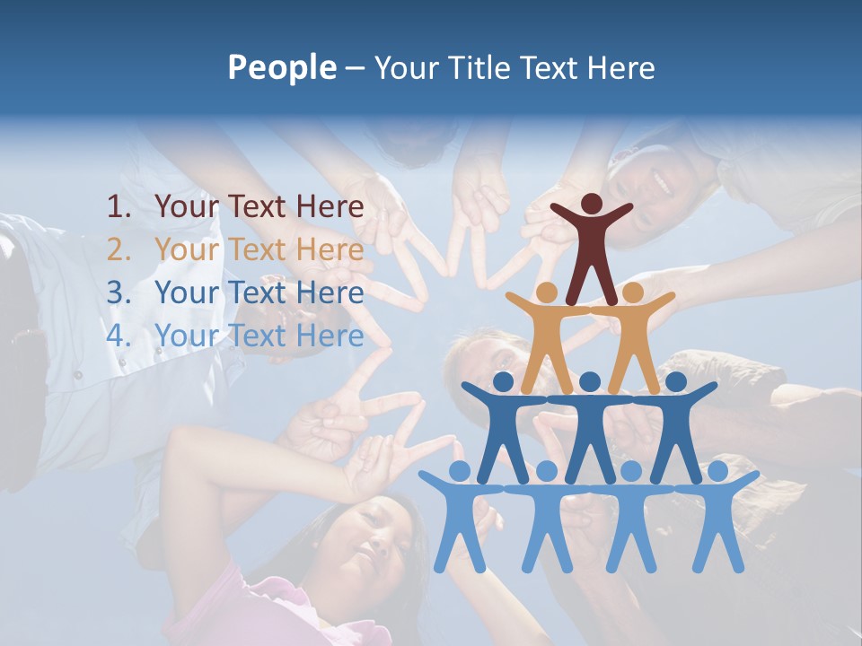 Hold Solidarity Symbol PowerPoint Template