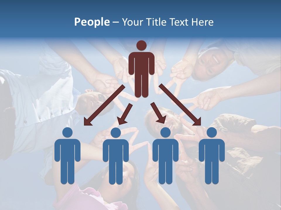 Hold Solidarity Symbol PowerPoint Template