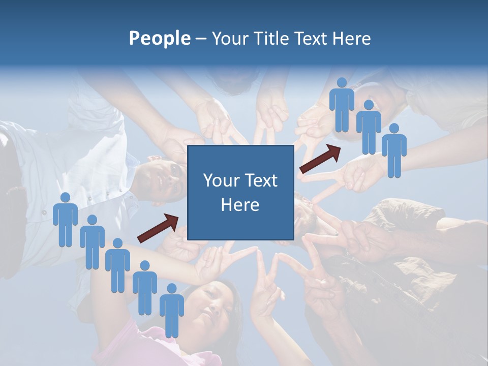 Hold Solidarity Symbol PowerPoint Template