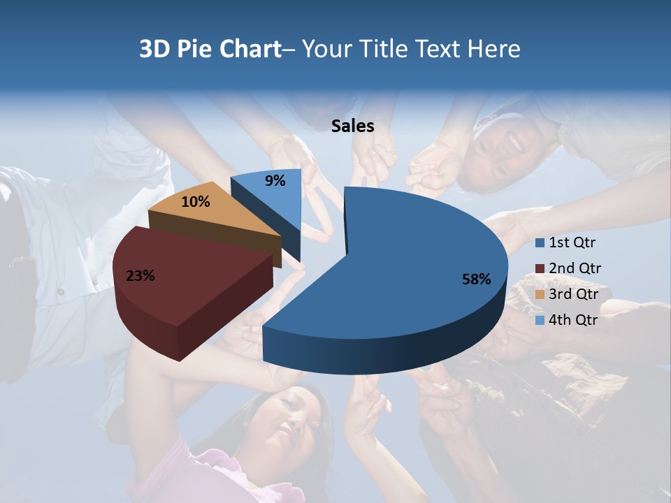 Hold Solidarity Symbol PowerPoint Template