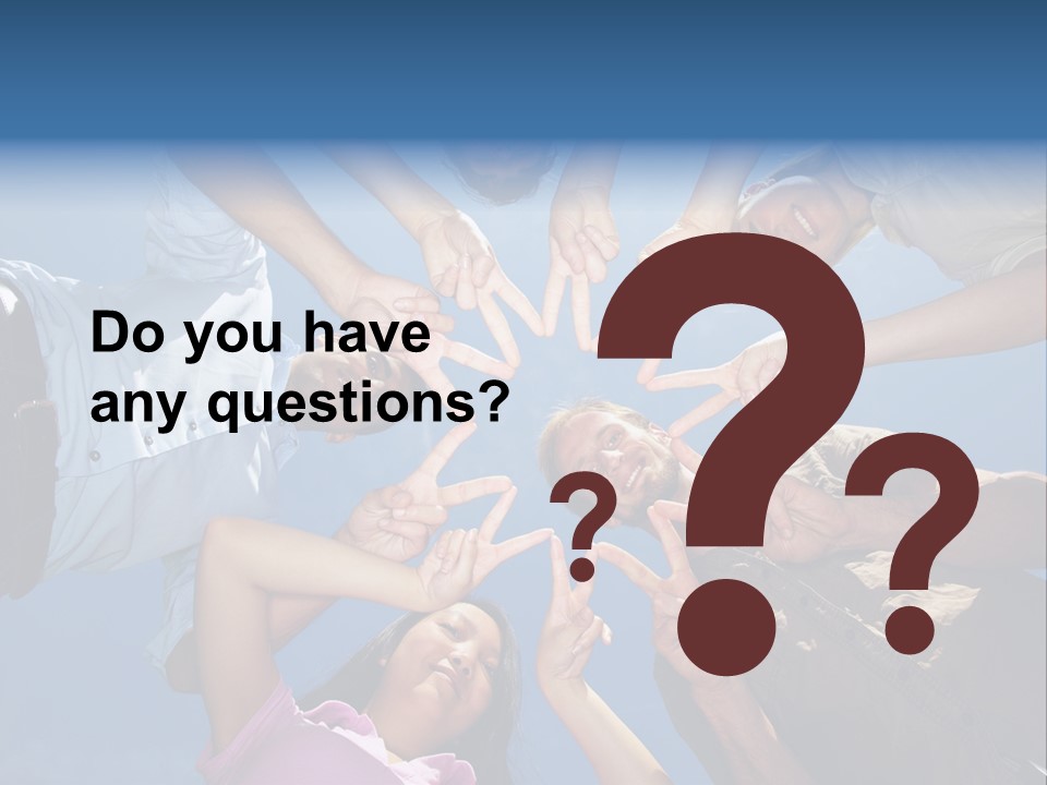 Hold Solidarity Symbol PowerPoint Template