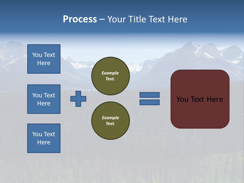 Nature Site Destruction PowerPoint Template