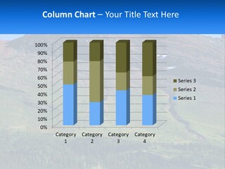 Summit Travel Slope PowerPoint Template