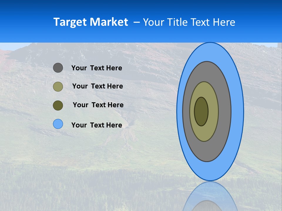 Summit Travel Slope PowerPoint Template