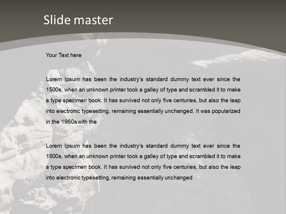 Scary Stuntman Leap PowerPoint Template