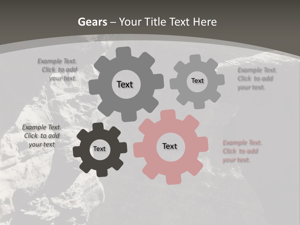 Scary Stuntman Leap PowerPoint Template