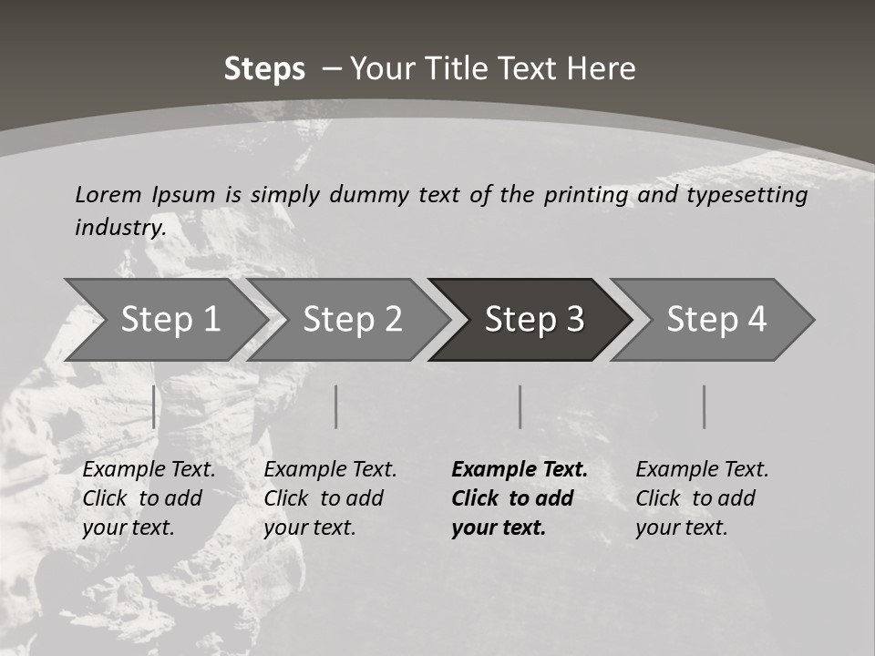 Scary Stuntman Leap PowerPoint Template