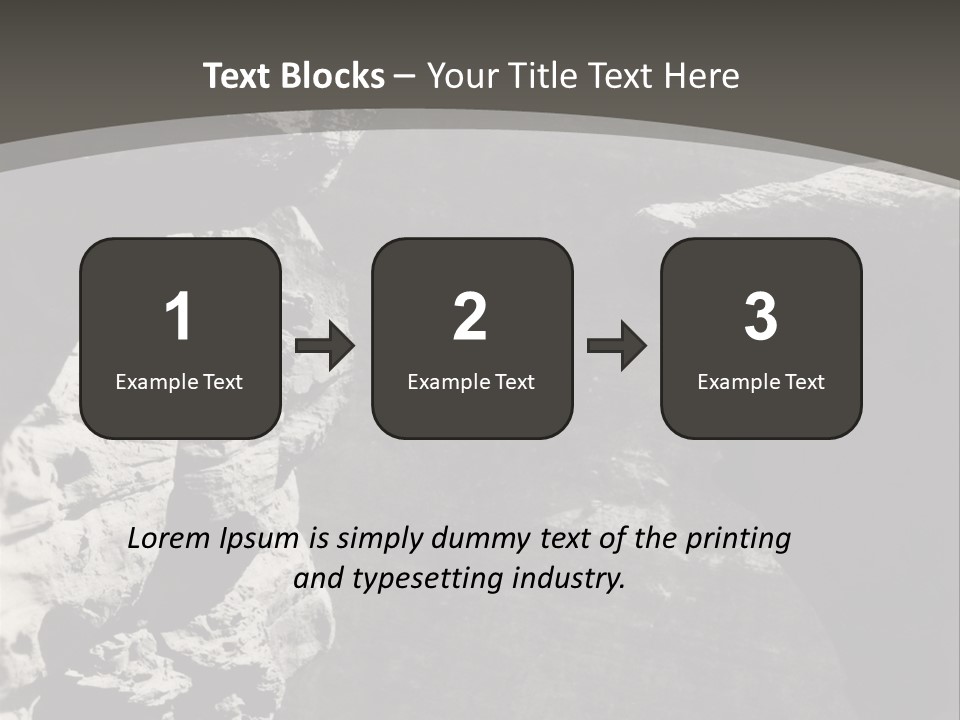 Scary Stuntman Leap PowerPoint Template
