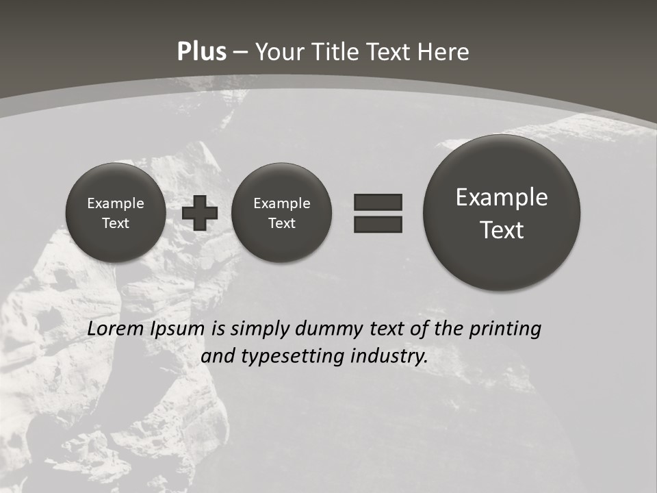 Scary Stuntman Leap PowerPoint Template