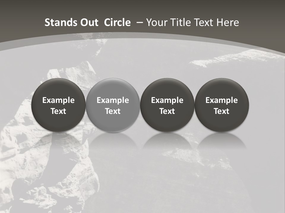 Scary Stuntman Leap PowerPoint Template