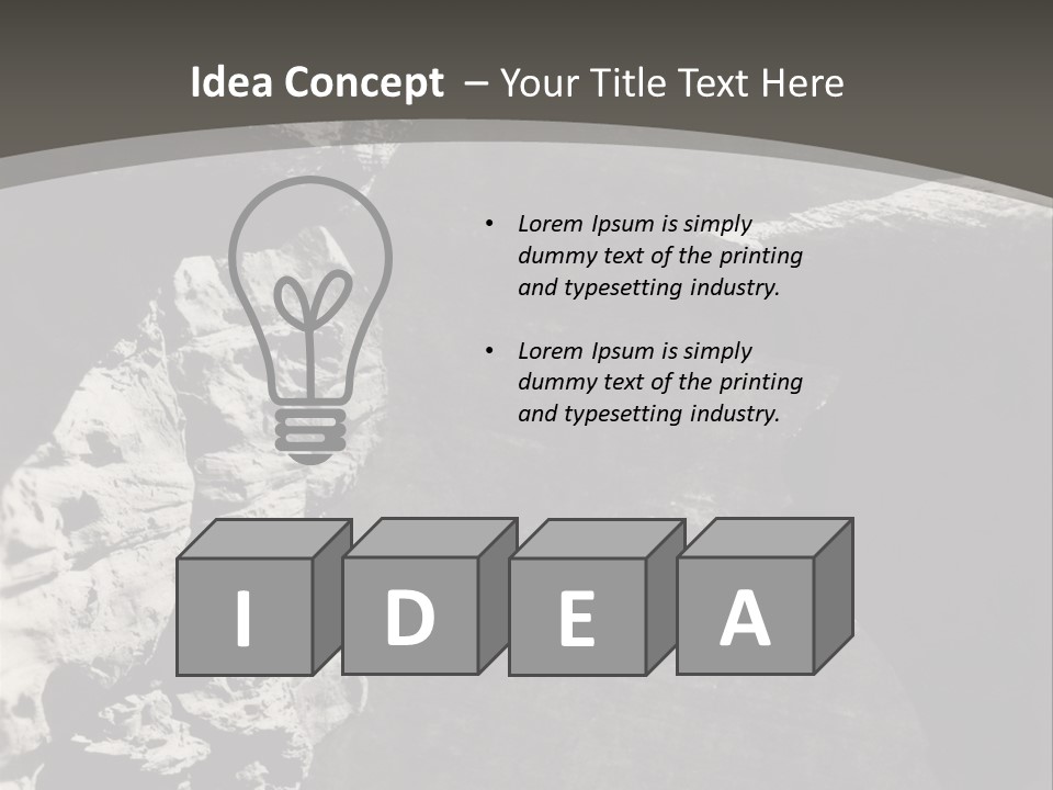 Scary Stuntman Leap PowerPoint Template