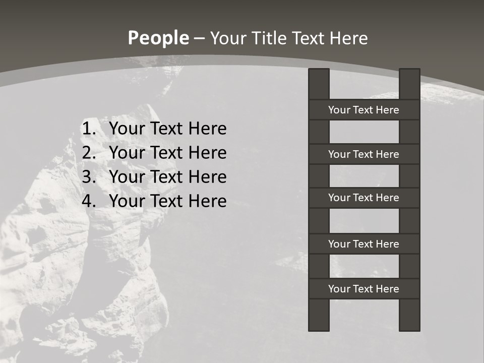 Scary Stuntman Leap PowerPoint Template