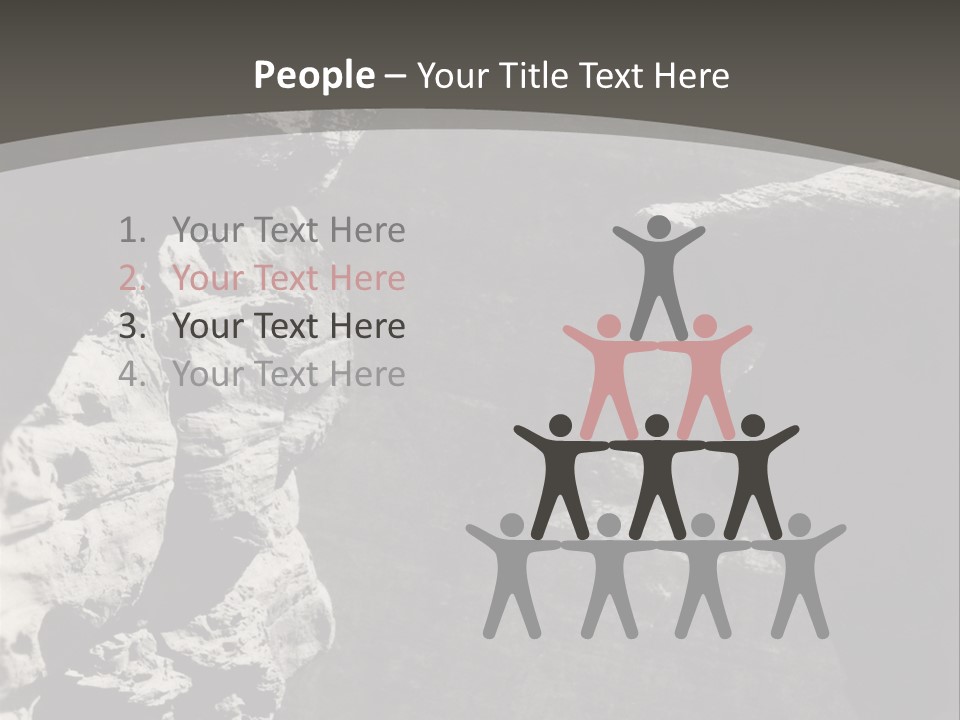 Scary Stuntman Leap PowerPoint Template