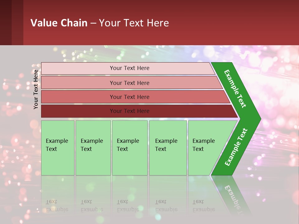 Presentation Data Blur PowerPoint Template