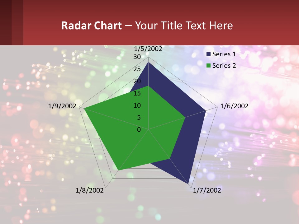 Presentation Data Blur PowerPoint Template