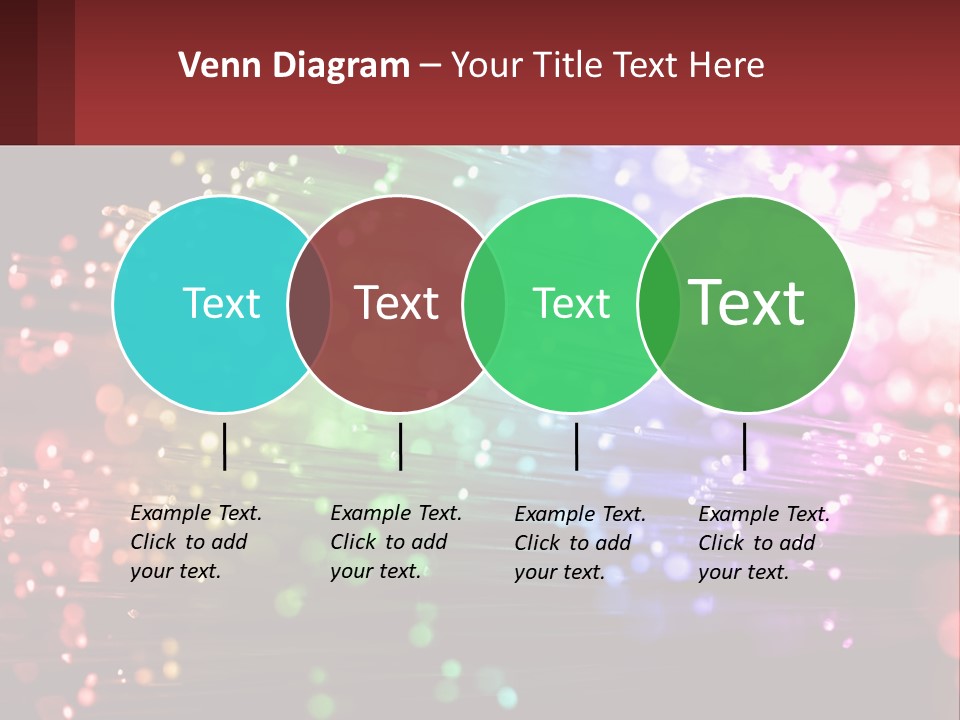 Presentation Data Blur PowerPoint Template