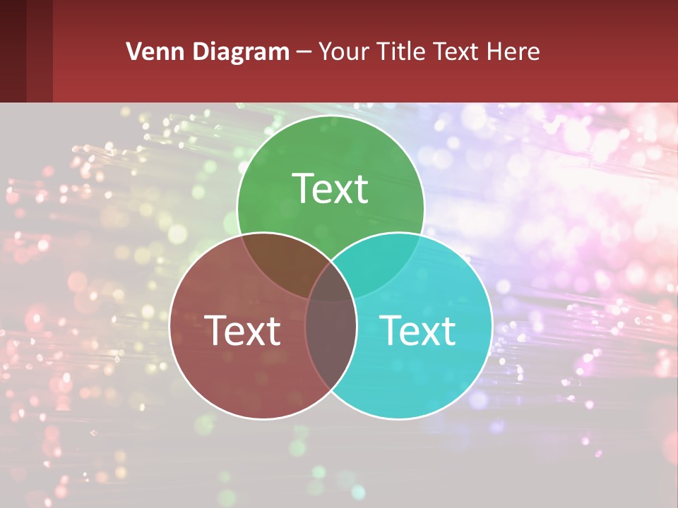 Presentation Data Blur PowerPoint Template