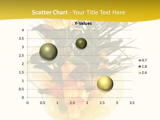 Blossom Chrysanthemum Leaves PowerPoint Template