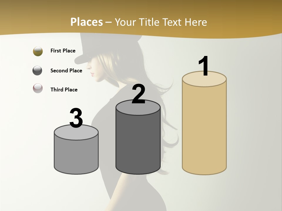 Club Feminine Beauty PowerPoint Template