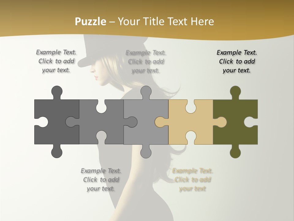 Club Feminine Beauty PowerPoint Template