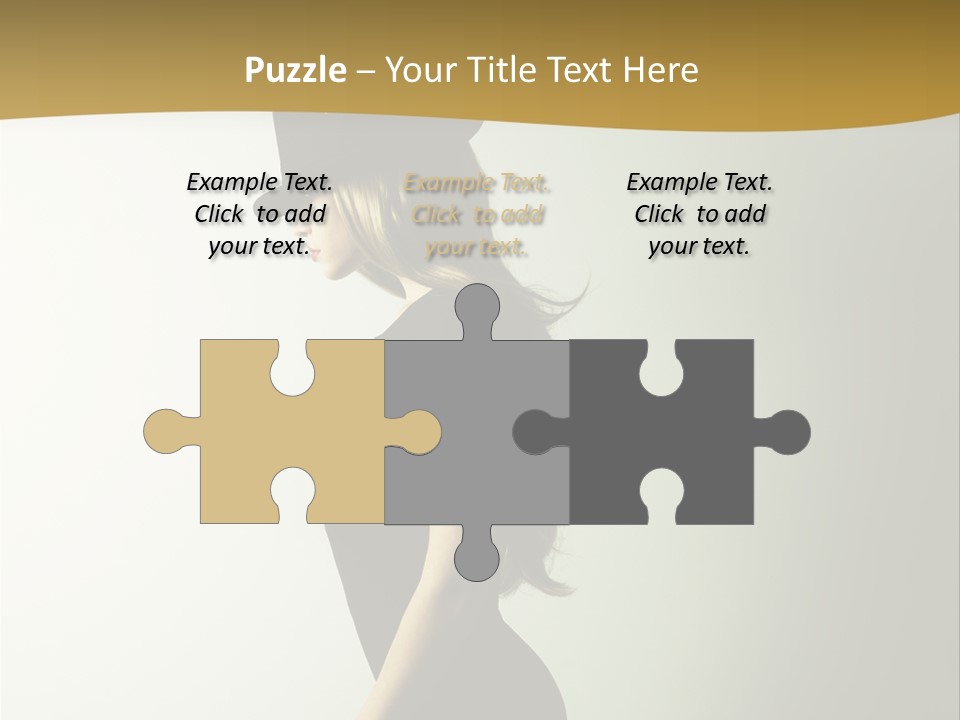 Club Feminine Beauty PowerPoint Template