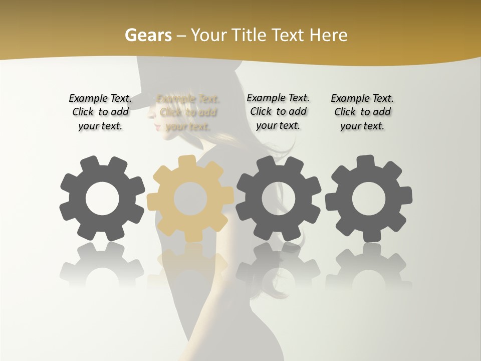 Club Feminine Beauty PowerPoint Template