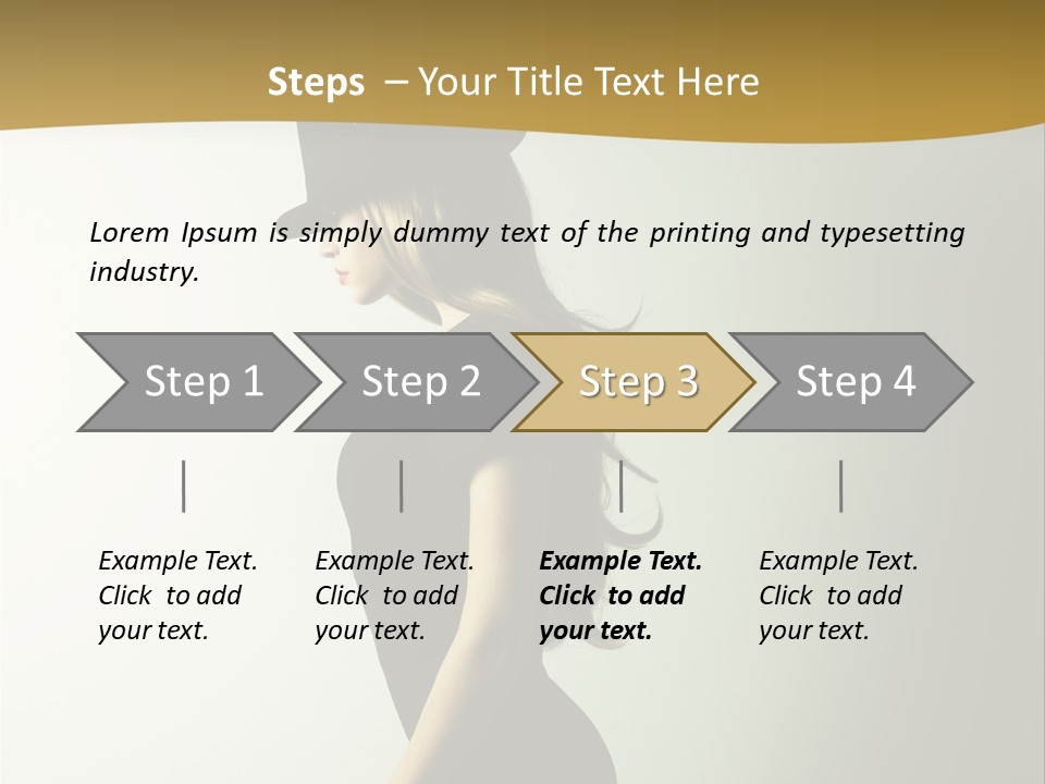 Club Feminine Beauty PowerPoint Template
