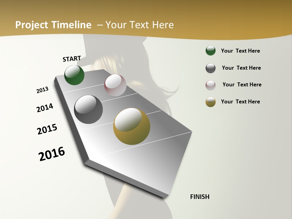 Club Feminine Beauty PowerPoint Template
