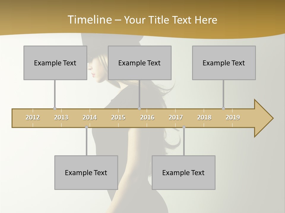 Club Feminine Beauty PowerPoint Template