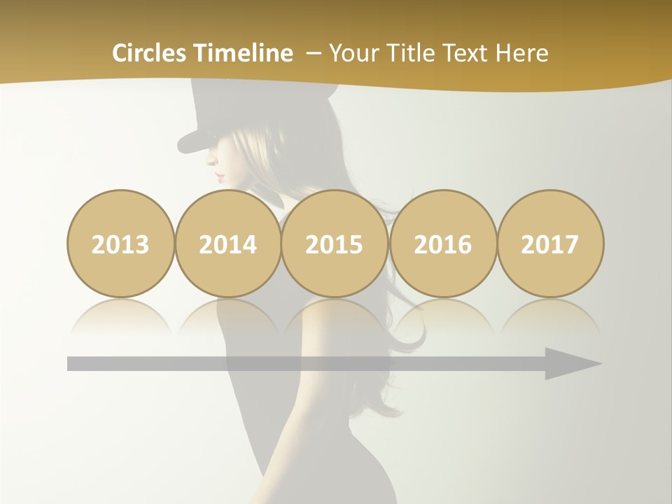Club Feminine Beauty PowerPoint Template