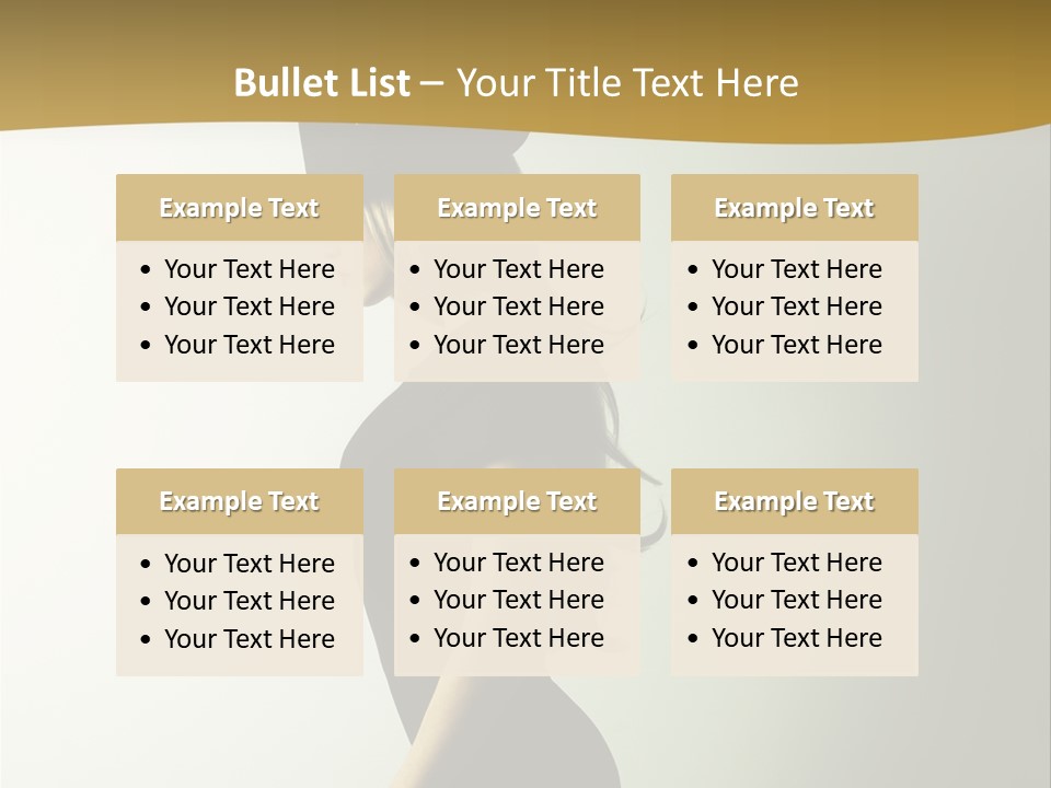 Club Feminine Beauty PowerPoint Template