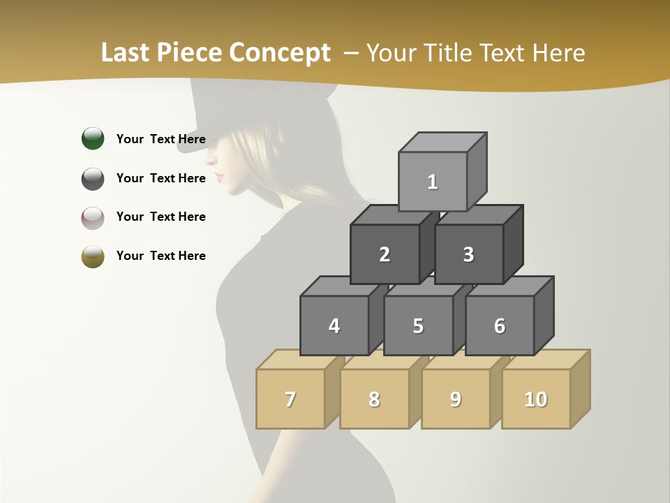 Club Feminine Beauty PowerPoint Template