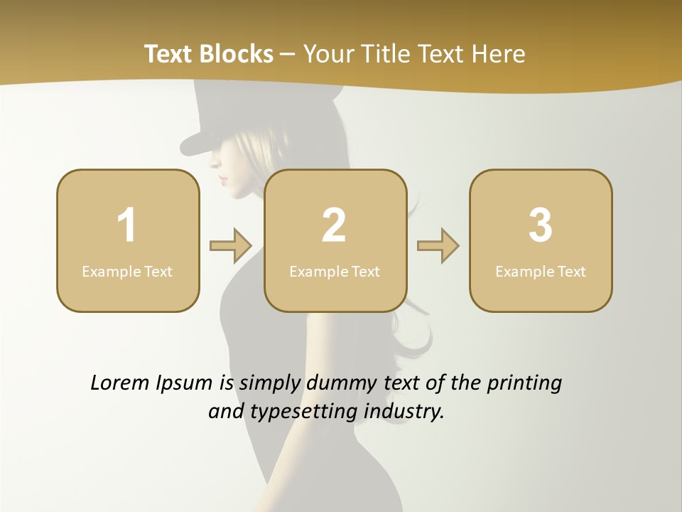 Club Feminine Beauty PowerPoint Template