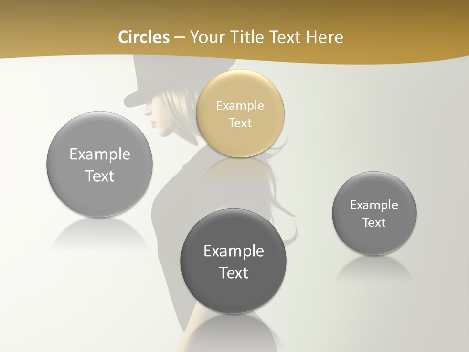 Club Feminine Beauty PowerPoint Template