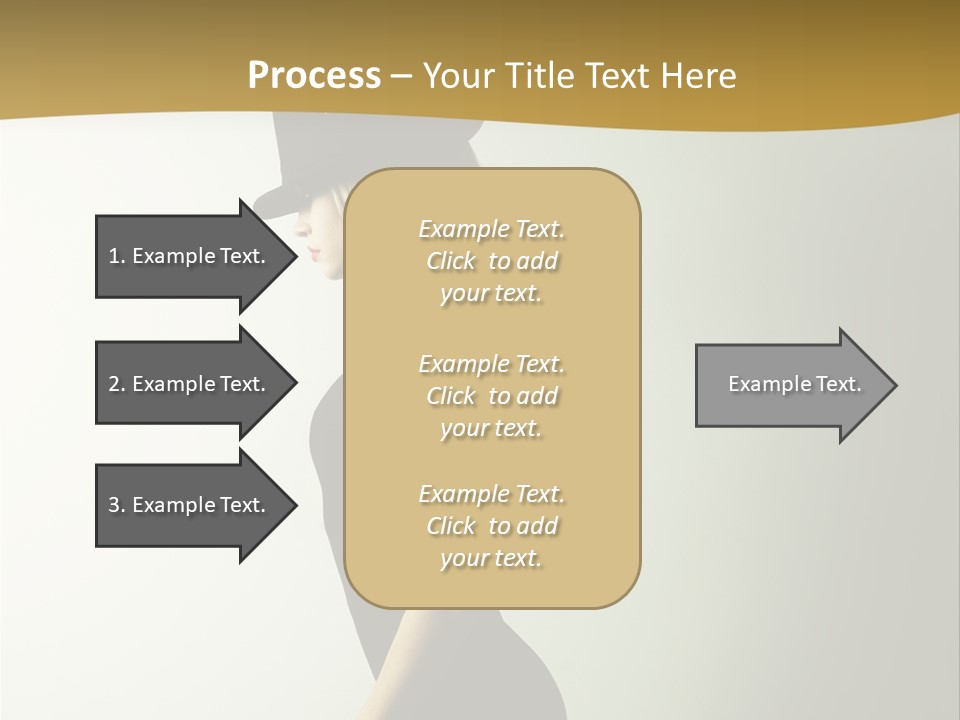 Club Feminine Beauty PowerPoint Template