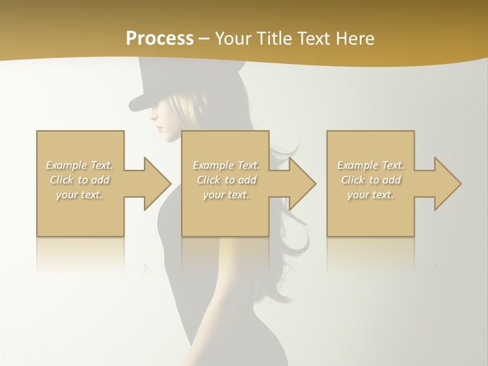 Club Feminine Beauty PowerPoint Template