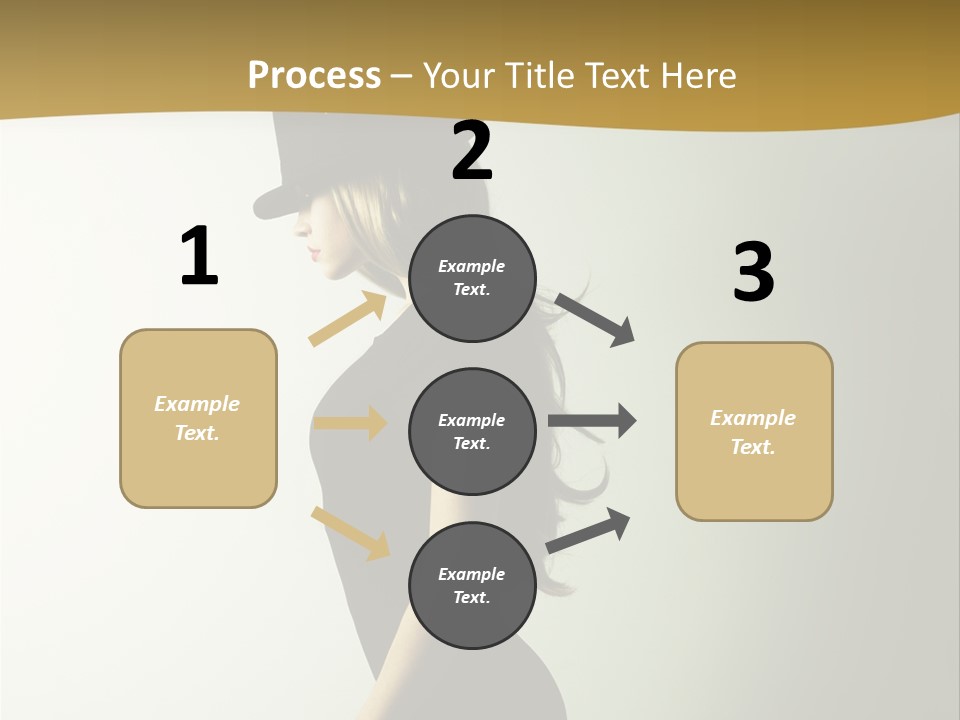 Club Feminine Beauty PowerPoint Template