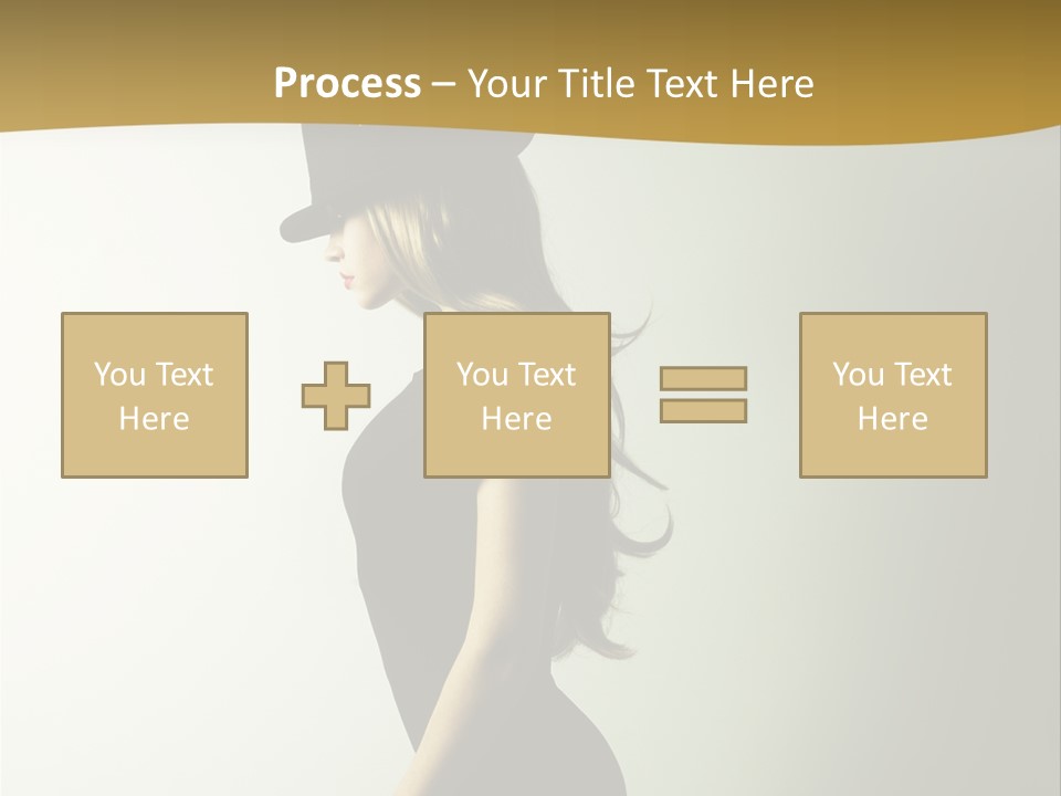 Club Feminine Beauty PowerPoint Template