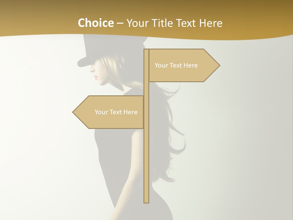 Club Feminine Beauty PowerPoint Template