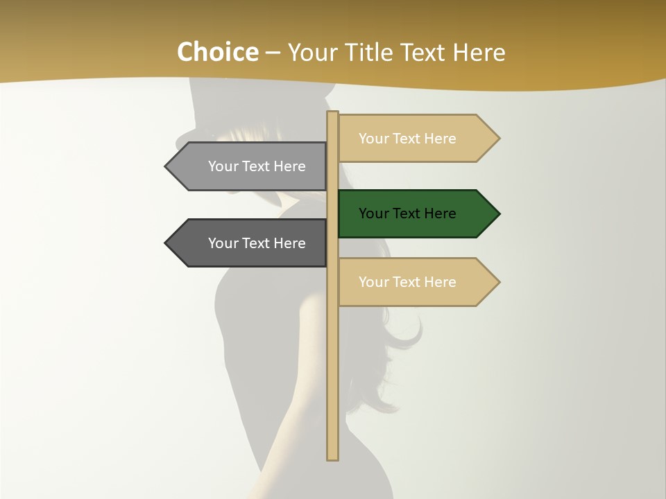 Club Feminine Beauty PowerPoint Template