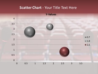 Red Secondary School Empty PowerPoint Template