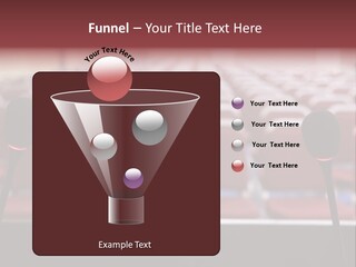 Red Secondary School Empty PowerPoint Template