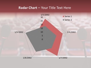 Red Secondary School Empty PowerPoint Template