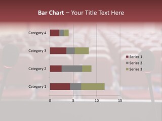 Red Secondary School Empty PowerPoint Template