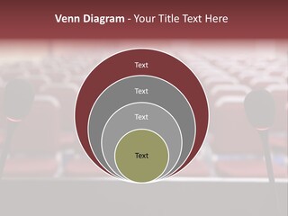 Red Secondary School Empty PowerPoint Template