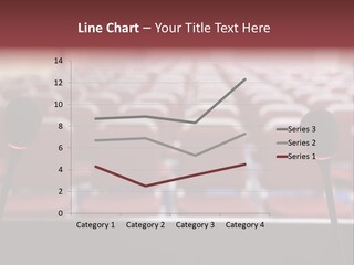Red Secondary School Empty PowerPoint Template