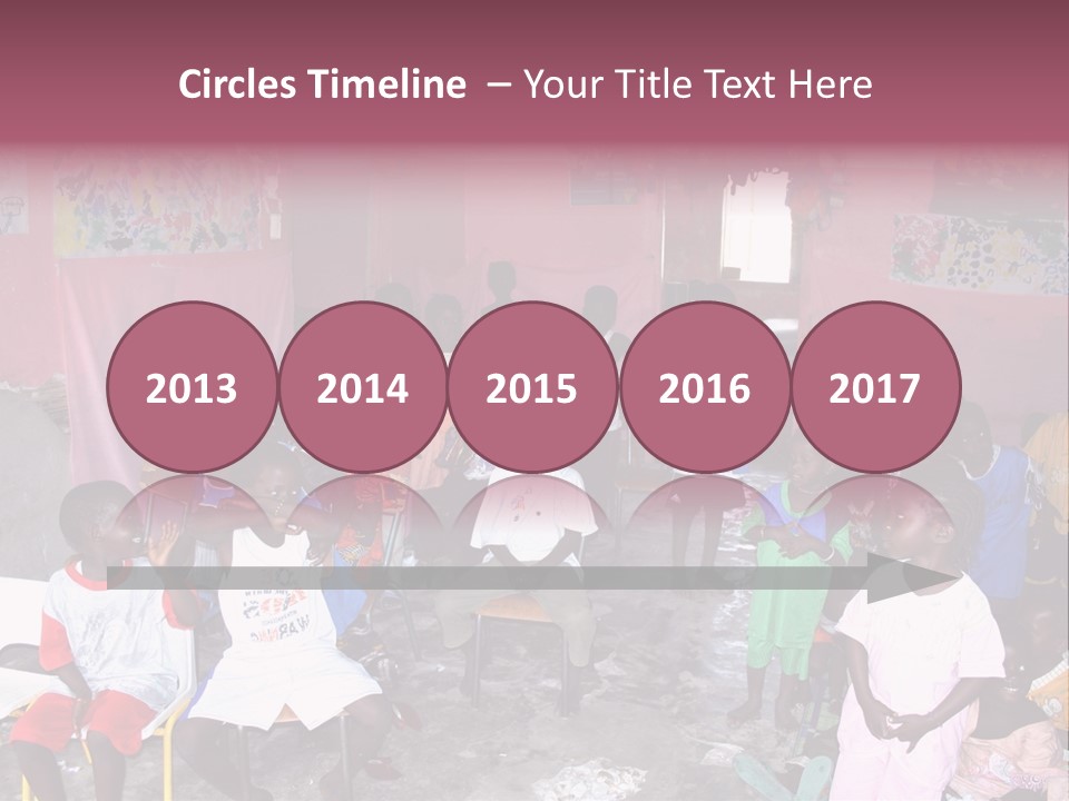 African Race Poverty PowerPoint Template