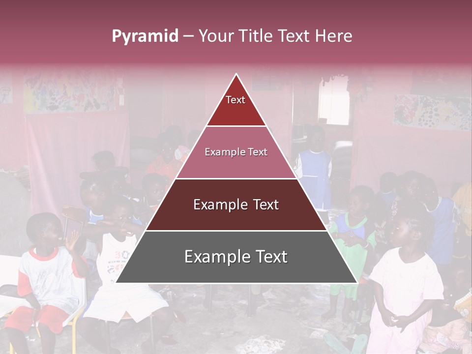 African Race Poverty PowerPoint Template