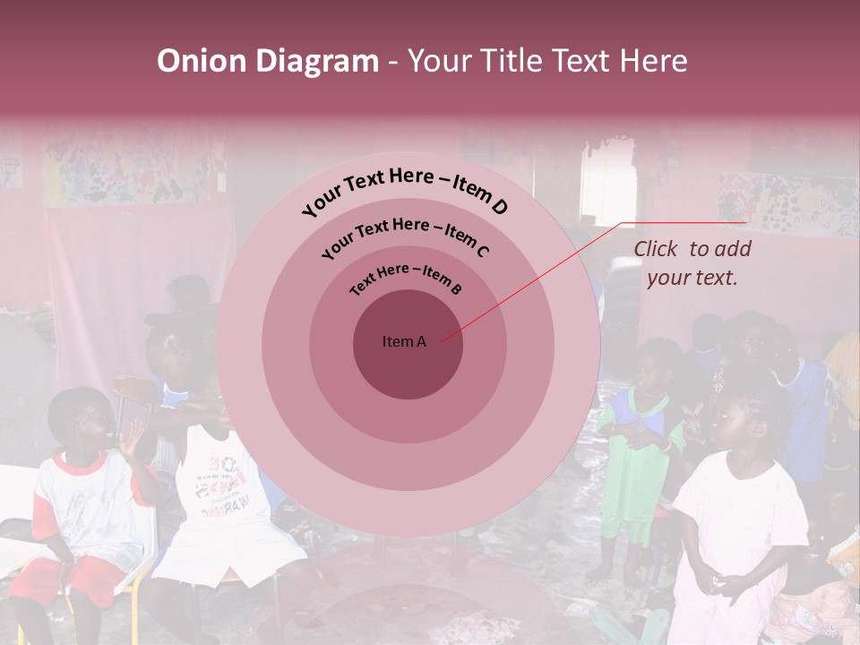 African Race Poverty PowerPoint Template